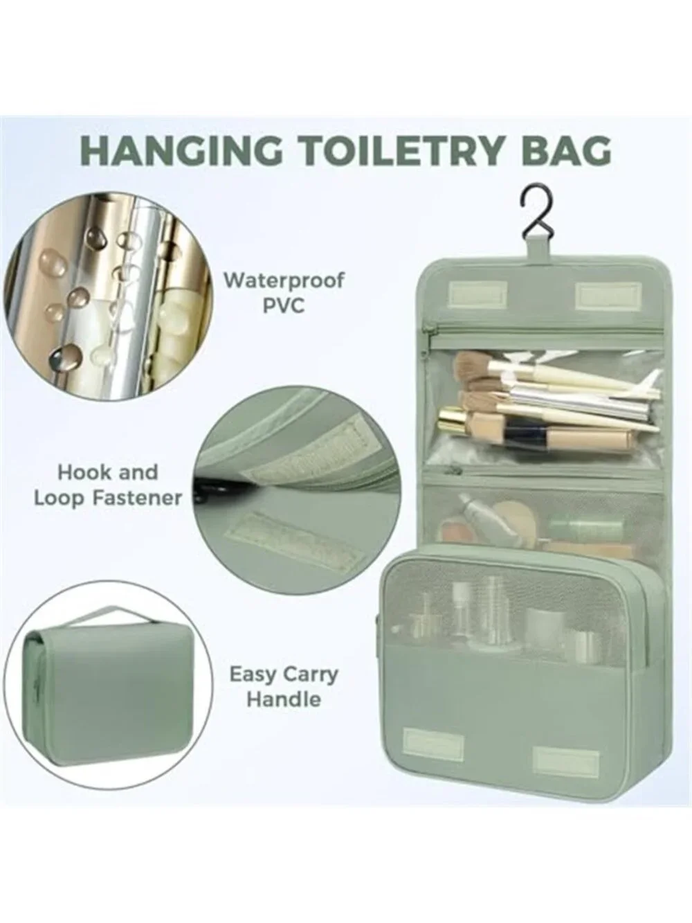 Travel Packing Cubes 9 Piece Luggage Organizer Set Compression Storage Bags